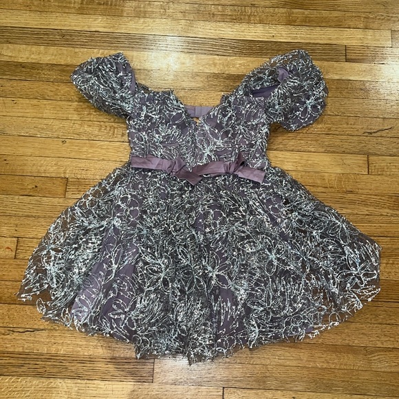 For Love & Lemons Brynne Mini Dress in Purple NWT - Picture 8 of 17